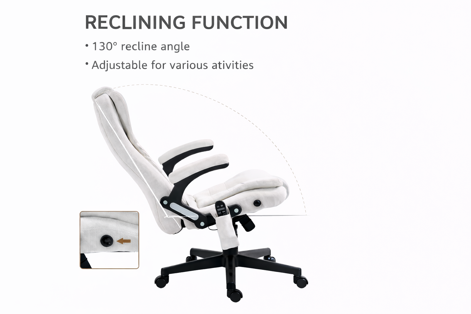 Heated Massage Office Chair