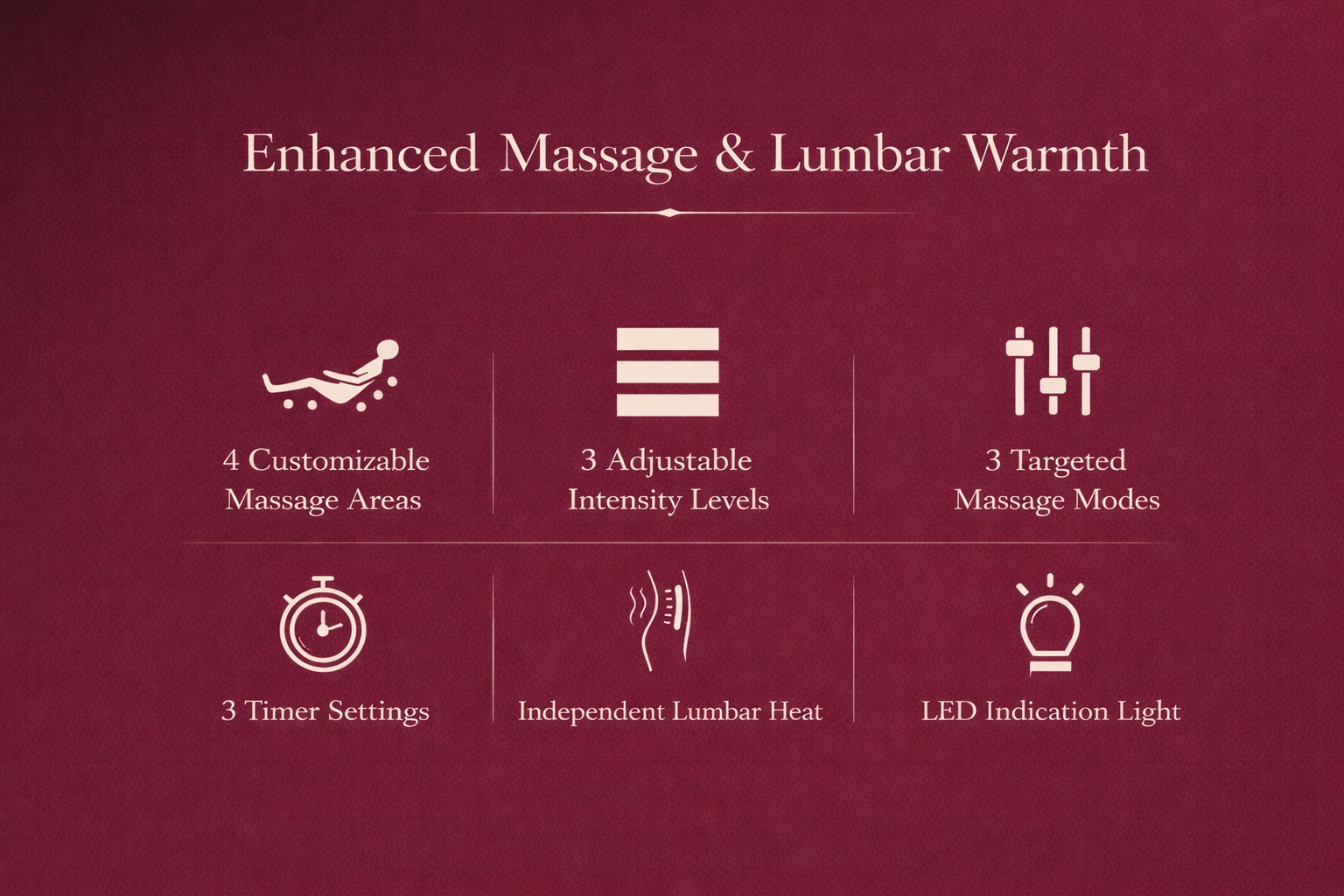 360° Heated Massage Recliner