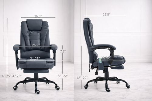 155° Reclining Massage Office Chair