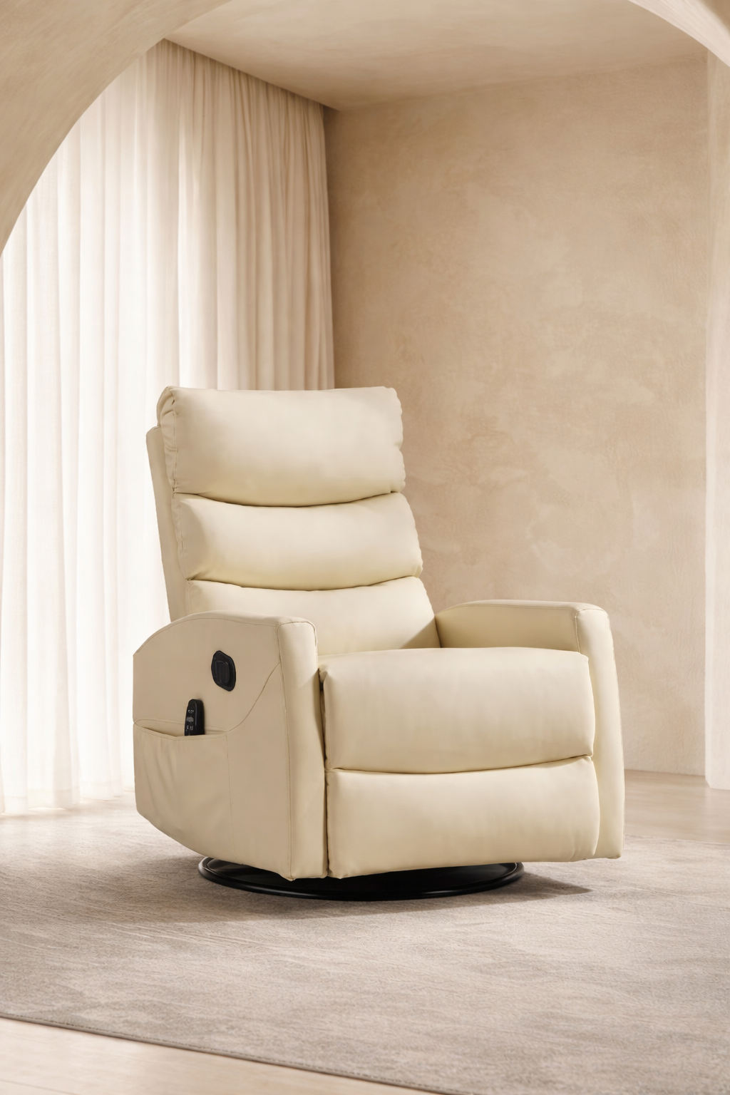 Full Body Massage Manual Recliner 360 Swivel