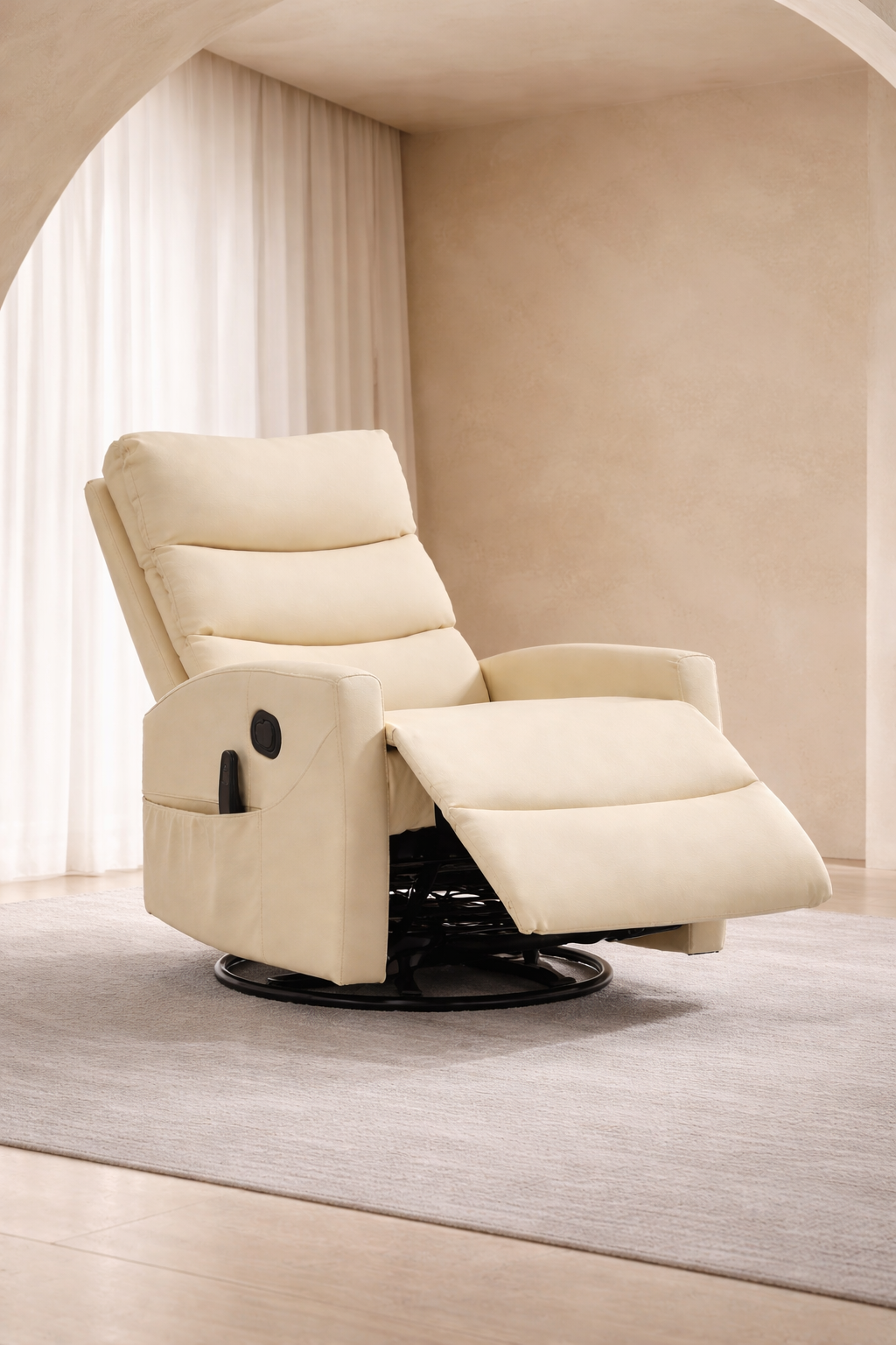 Full Body Massage Manual Recliner 360 Swivel